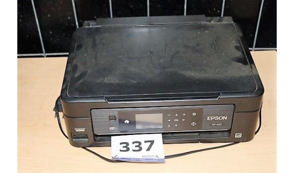 printer EPSON XP 422, zonder kabels, werking niet gekend